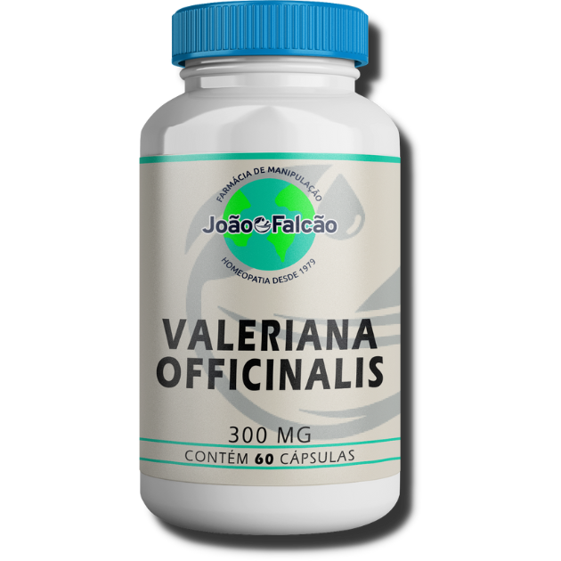 Valeriana Officinalis 300Mg - 60 Cápsulas  - FARMACIA JOÃO FALCÃO
