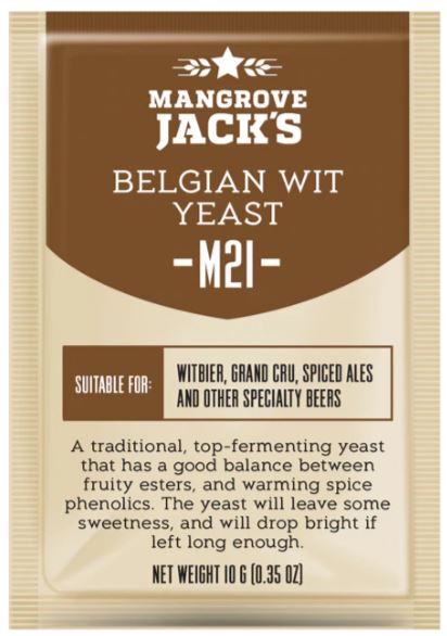 Fermento Mangrove Jacks Belgian Wit M-21 10g
