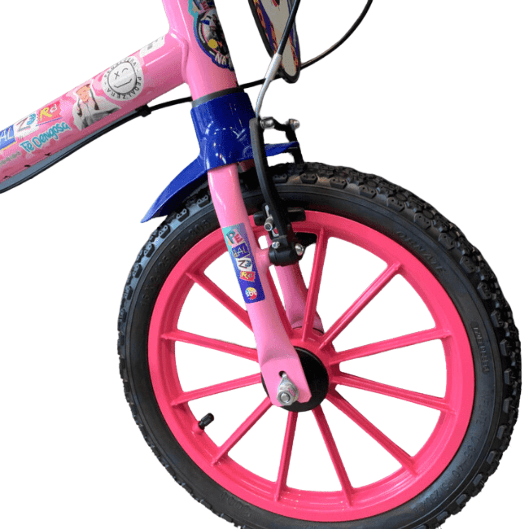 Bicicleta Infantil Nathor Aro 16 Dengosa Segura C/ Limitador