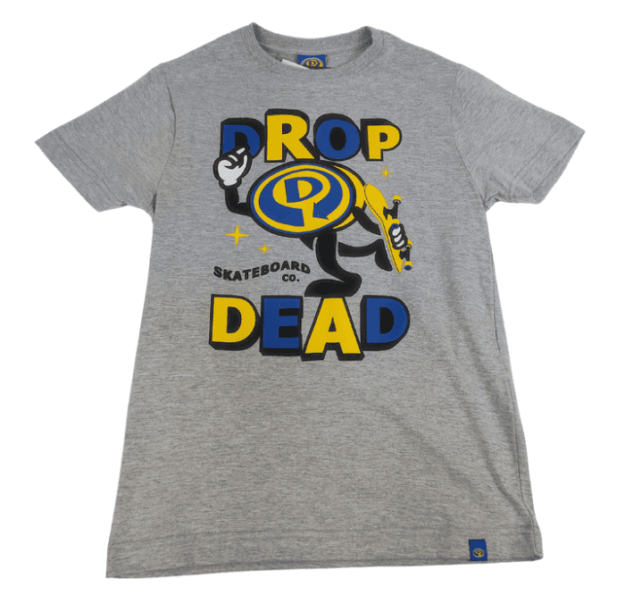 Camiseta Infantil Juvenil Drop Dead Logo Skate Original 100% Algodão
