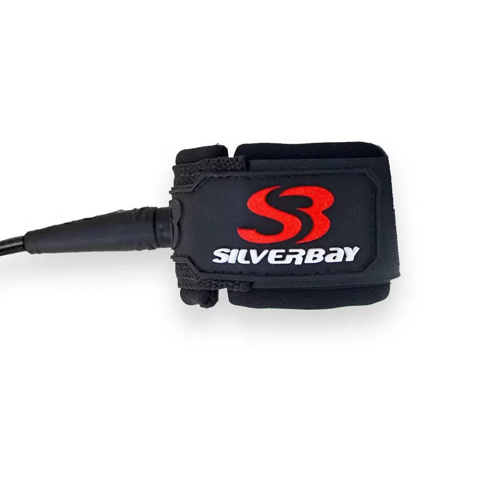 Leash Surf Silverbay Pro Sup 11 7Mm - Preto