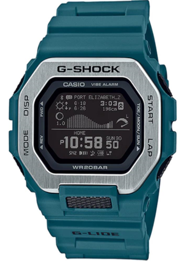 Relógio Casio G-Shock G-Lide Surf - Modelo Gbx-100-2Dr