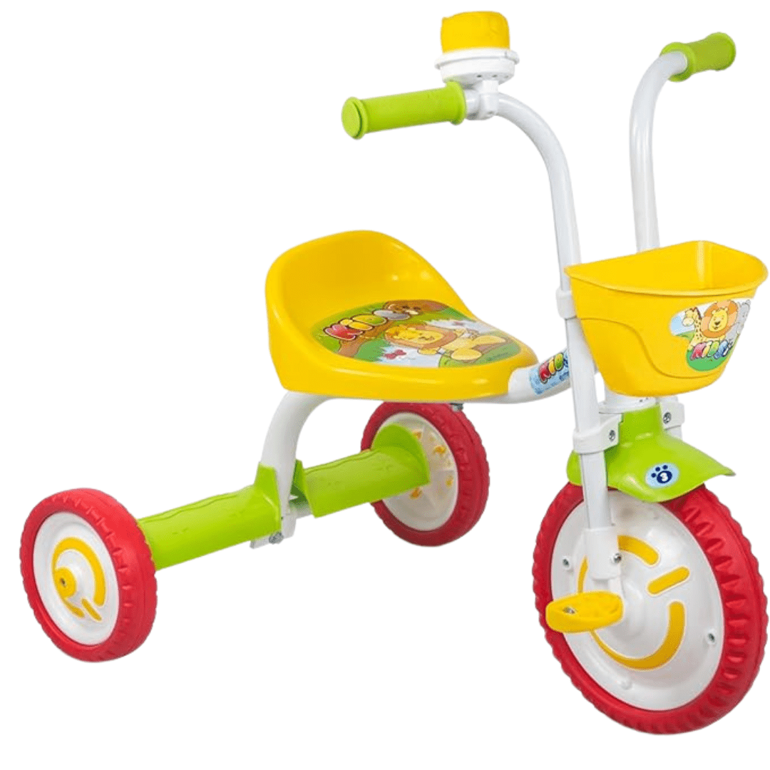 Triciclo Infantil Nathor Kids 4 Seguro C/ Limitador E Busina