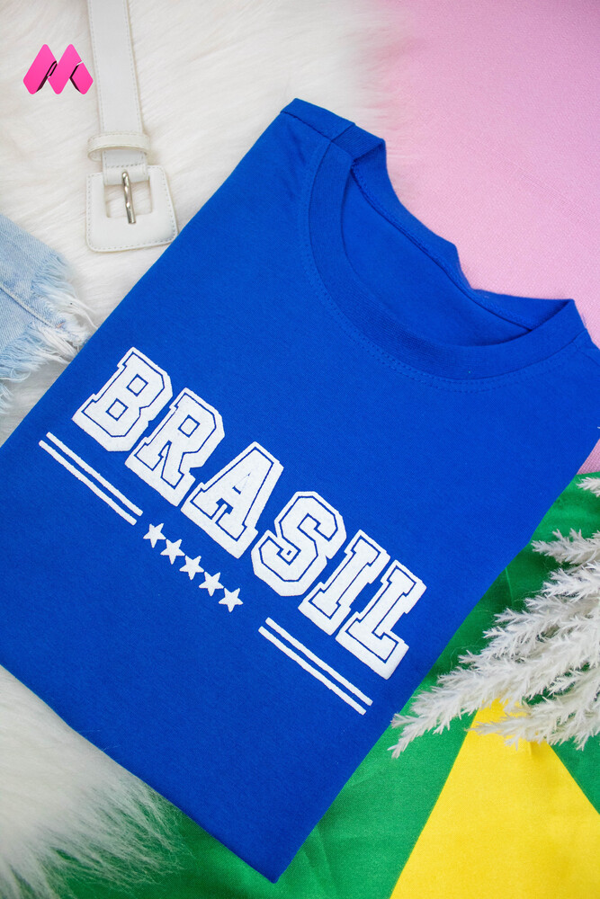 Brasil (Relevo) - Azul