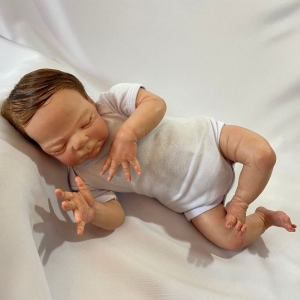 Boneca Bebê Reborn Wesley