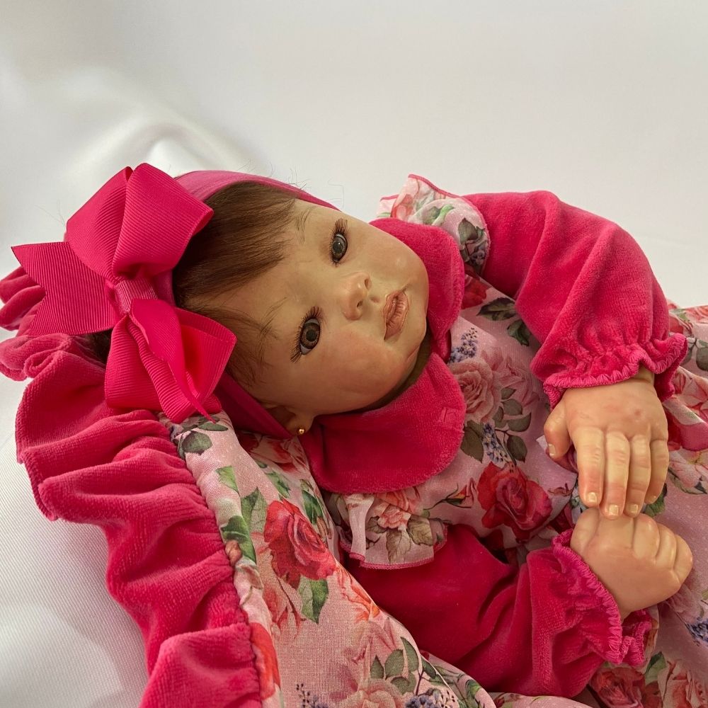 Boneca Bebê Reborn Nina