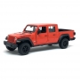 Miniatura Jeep Gladiator 2020 Laranja Welly 1/27