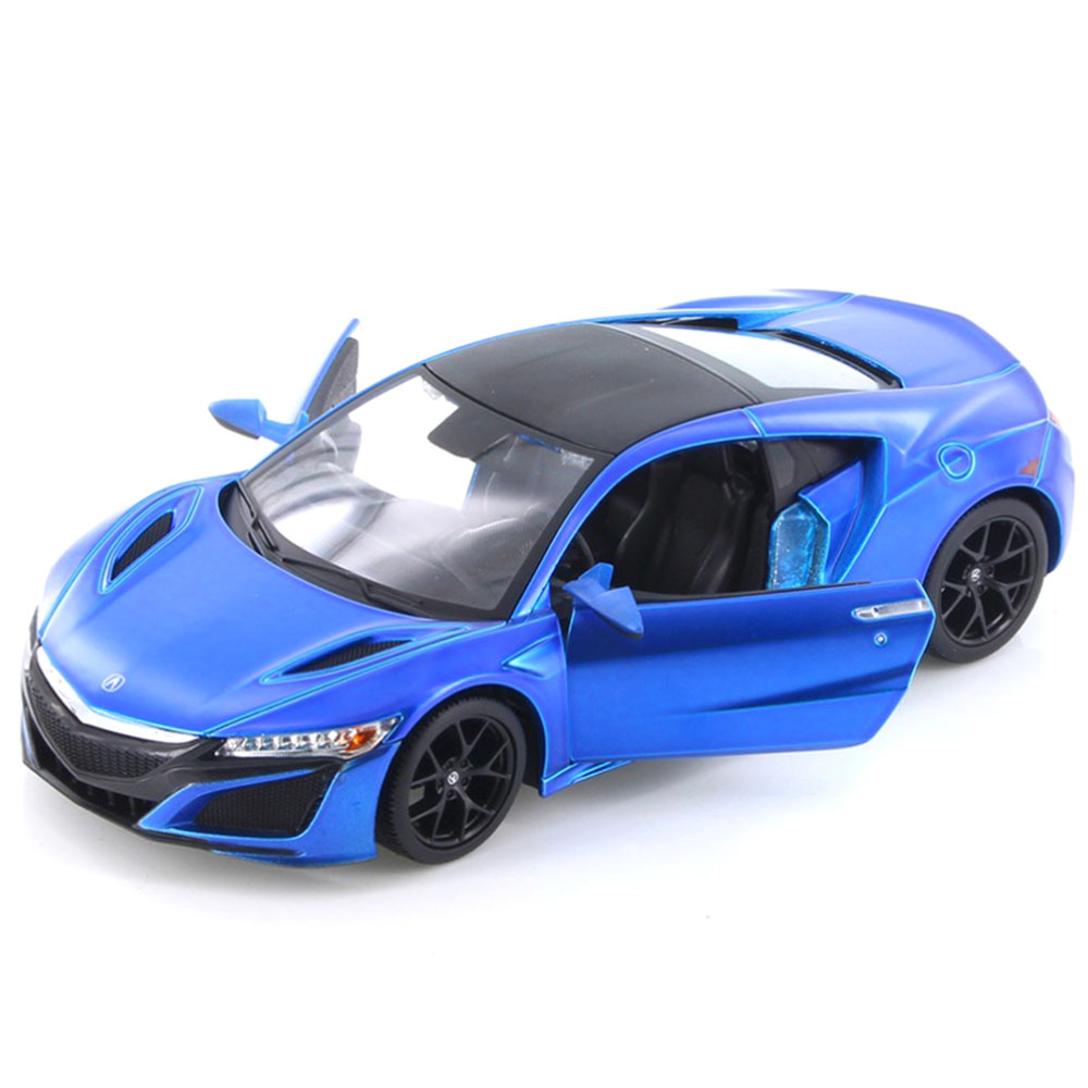 Miniatura Acura Nsx 2018 Azul Metálico Maisto 1/24