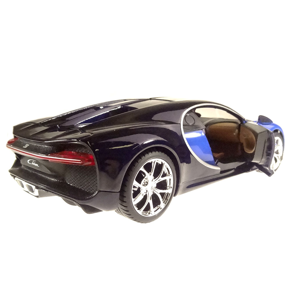 Miniatura Bugatti Chiron Azul Maisto 1/24