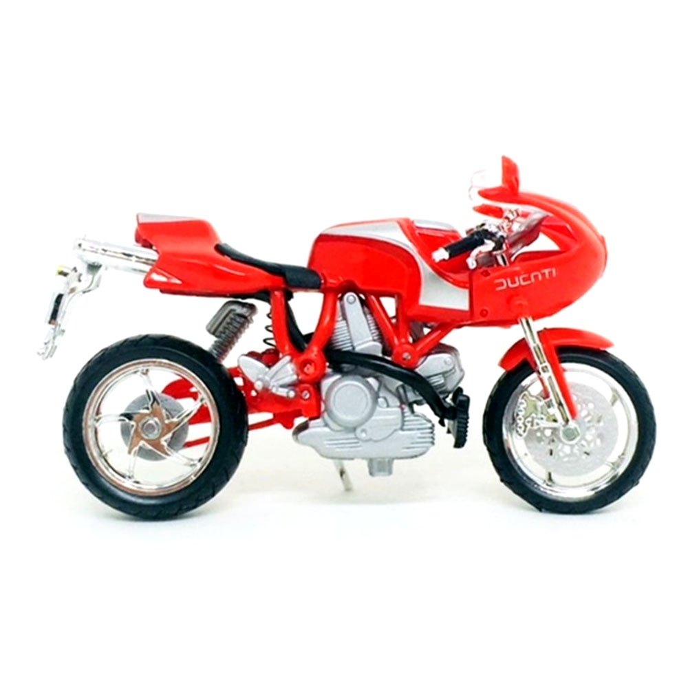 Miniatura Ducati MH900E Vermelha Bburago 1/18