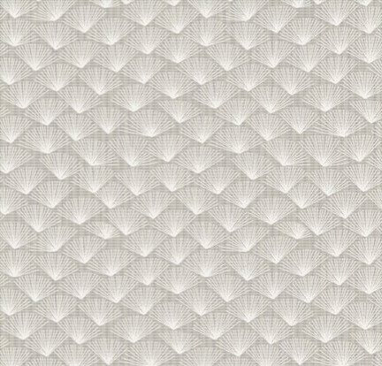 Papel de Parede Essencial - Ess1006 Cinza/Branco - Rolo Fechado de 53cm x 10Mts