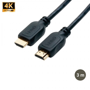 Cabo HDMI Macho x Macho Versão 2.0 4K  3,0m Pluscable