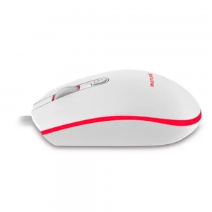 Mouse Gamer Multilaser MO299 2400dpi Branco Led 7 cores