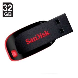 Pen Drive 32GB Sandisk Cruzer Blade SDCZ50-032G-B35