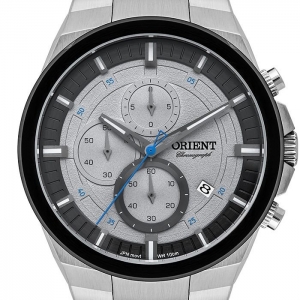 Relógio Orient Sport Masculino Cronógrafo MBSSC227 G1SX Prata