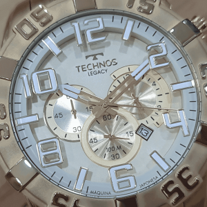 Relógio Technos Legacy Cronógrafo Masculino OS20IK 4X Dourado