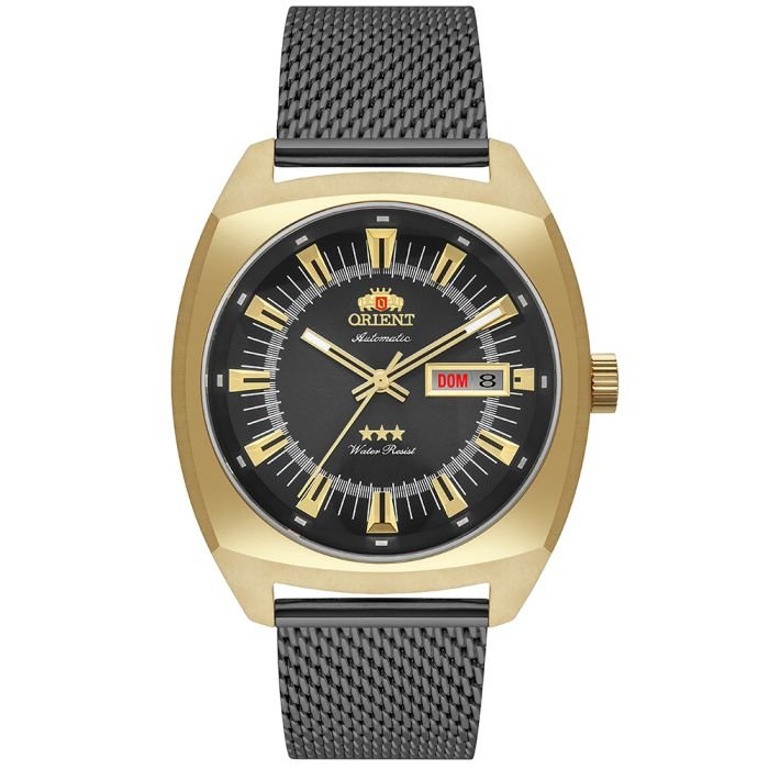 Relógio Orient Automático Masculino F49MM011 Dourado
