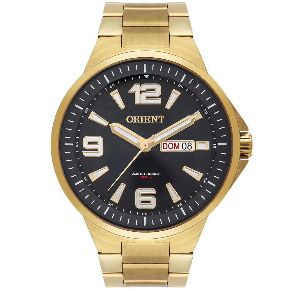 Relógio Orient Neo Sports Masculino Analógico MGSS1219 Dourado