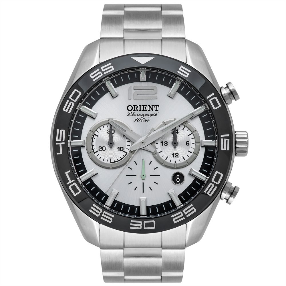 Relógio Orient Sport Masculino Cronógrafo MBSSC241 S2SX Prata
