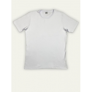 Camiseta Masculina Juvenil Lisa Básica Branca J10
