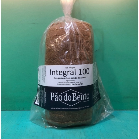 Pão 100% INTEGRAL - Pão do Bento