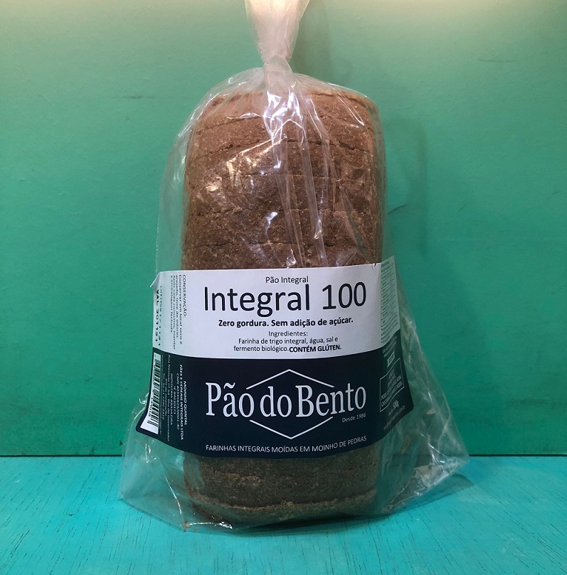 Pão 100% INTEGRAL - Pão do Bento