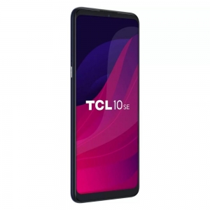 Smartphone TCL 10 SE Azul Escuro Dual Tela 6.52`` 4G 128GB 4GB RAM Octa-Core Câmera Tripla 48MP + Capa e Película Originais