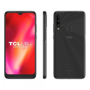 Smartphone TCL L10 LITE Cinza Titânio Tela 6.22`` Dual 4G 32GB + 2GB Ram Octa-Core Câmera Dupla + Capa e Película Originais