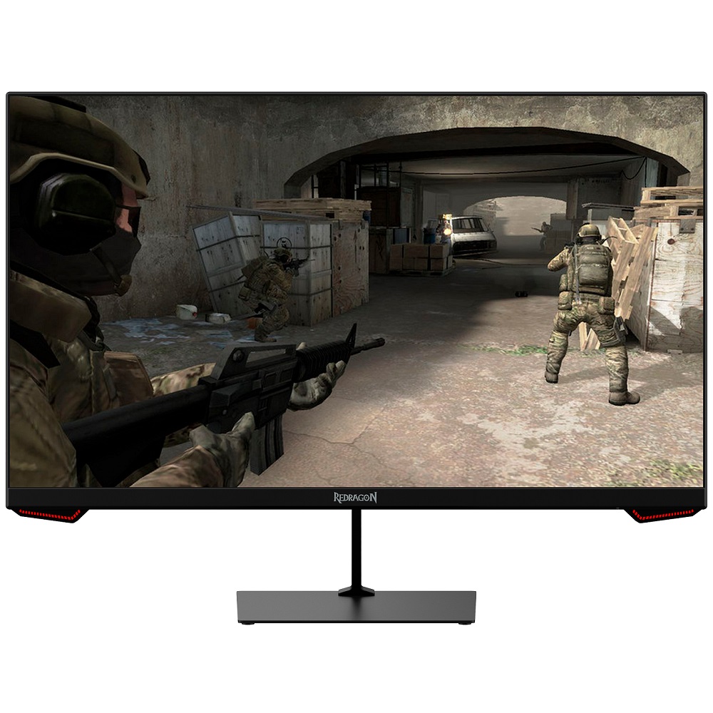 Monitor Gamer Redragon Quartz 24 Pol, 1ms 165Hz, Tela Ultra Fina, Display Port - GM24H2G