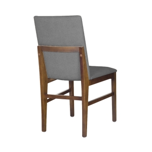 Cadeira Resilience em madeira Assento Estofado