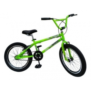 Bicicleta Infantil Aro 20 Dnz Cross Fly Verde