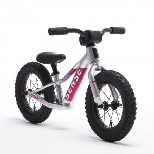 Bicicleta Infantil Sense Grom Aro 12 2021/2022 Aluminio/Rosa - Foto 1