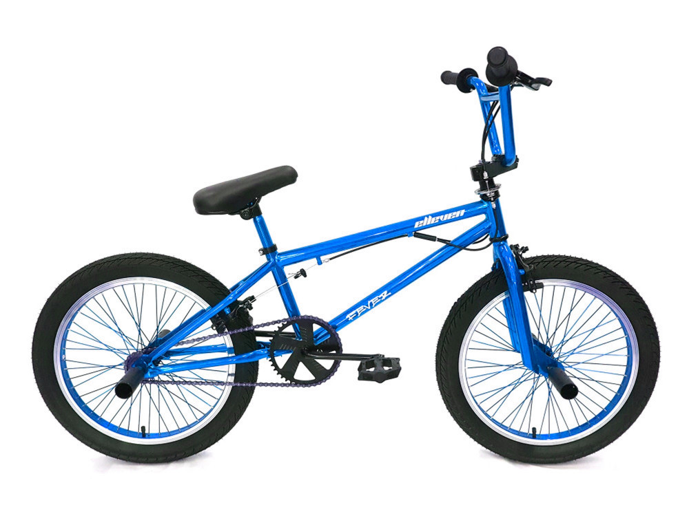 Bicicleta Bmx Aro 20 Cross Com Rotor Elleven Fever Azul - Foto 0