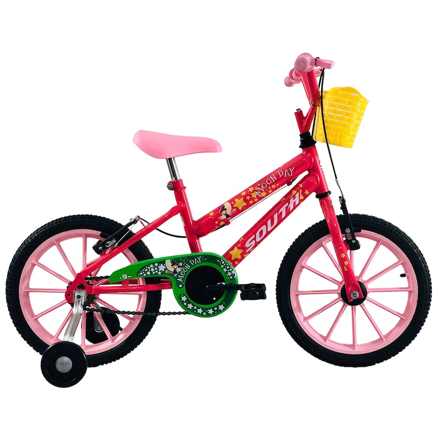 Bicicleta Infantil Aro 16 South Moon Day Fem - Foto 0