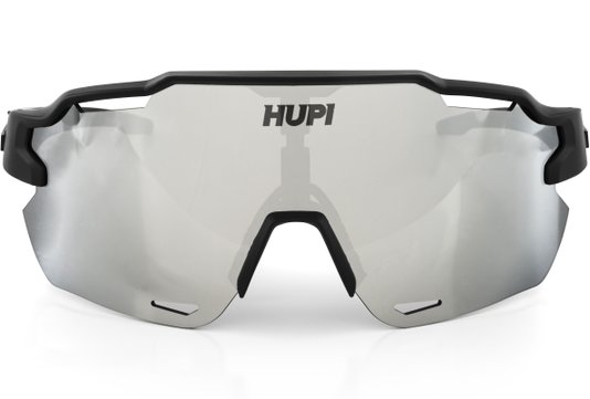 Oculos Hupi Quiriri Preto - Lente Prata Espelhada - Foto 1