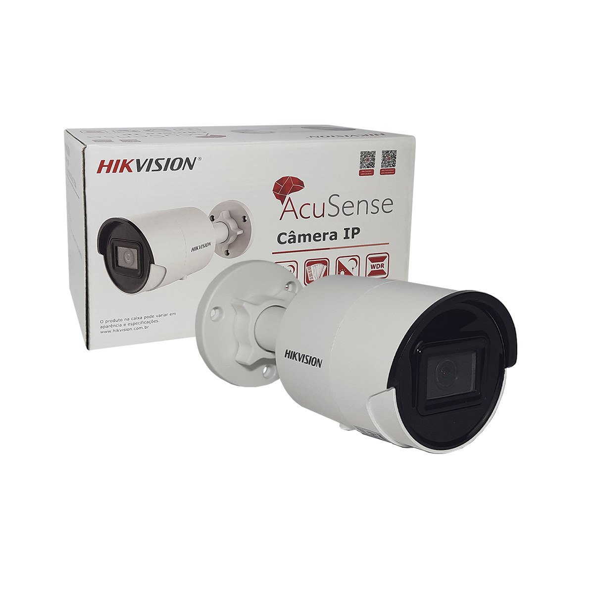 Câmera IP 4MP Acusense Bullet 2,8mm Hikvision DS-2CD2043G2-I