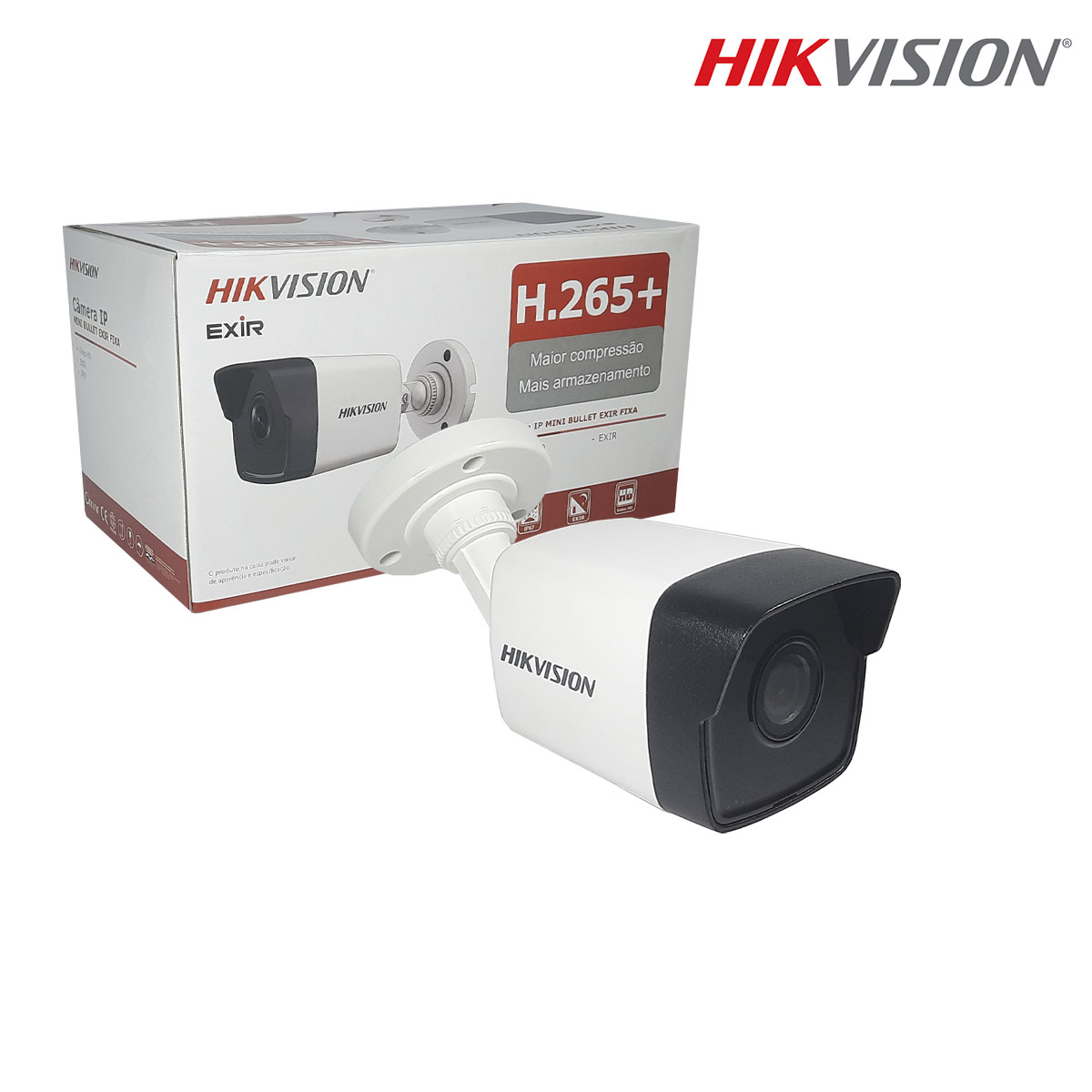 Câmera IP Bullet 1080P IR 30 mts IP67 Hikvision
