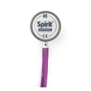 Estetoscópio Pro-Lite Violeta Transparente Spirit - Macrosul