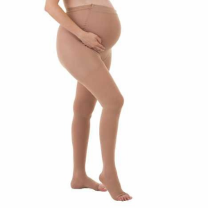Meia Calça UltraLine Materna 20-30 G Aberta Bege - Venosan