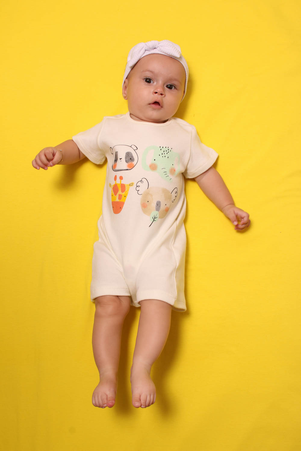 Pimpão unissex com bordado de bichinhos - Lápis de Cor - Moda Infantil
