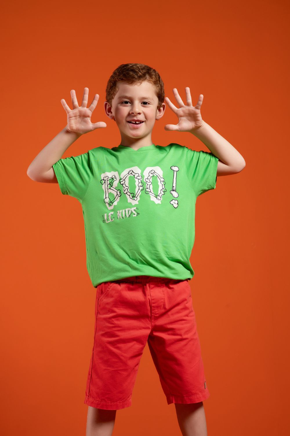 T-shirt infantil com estampa 