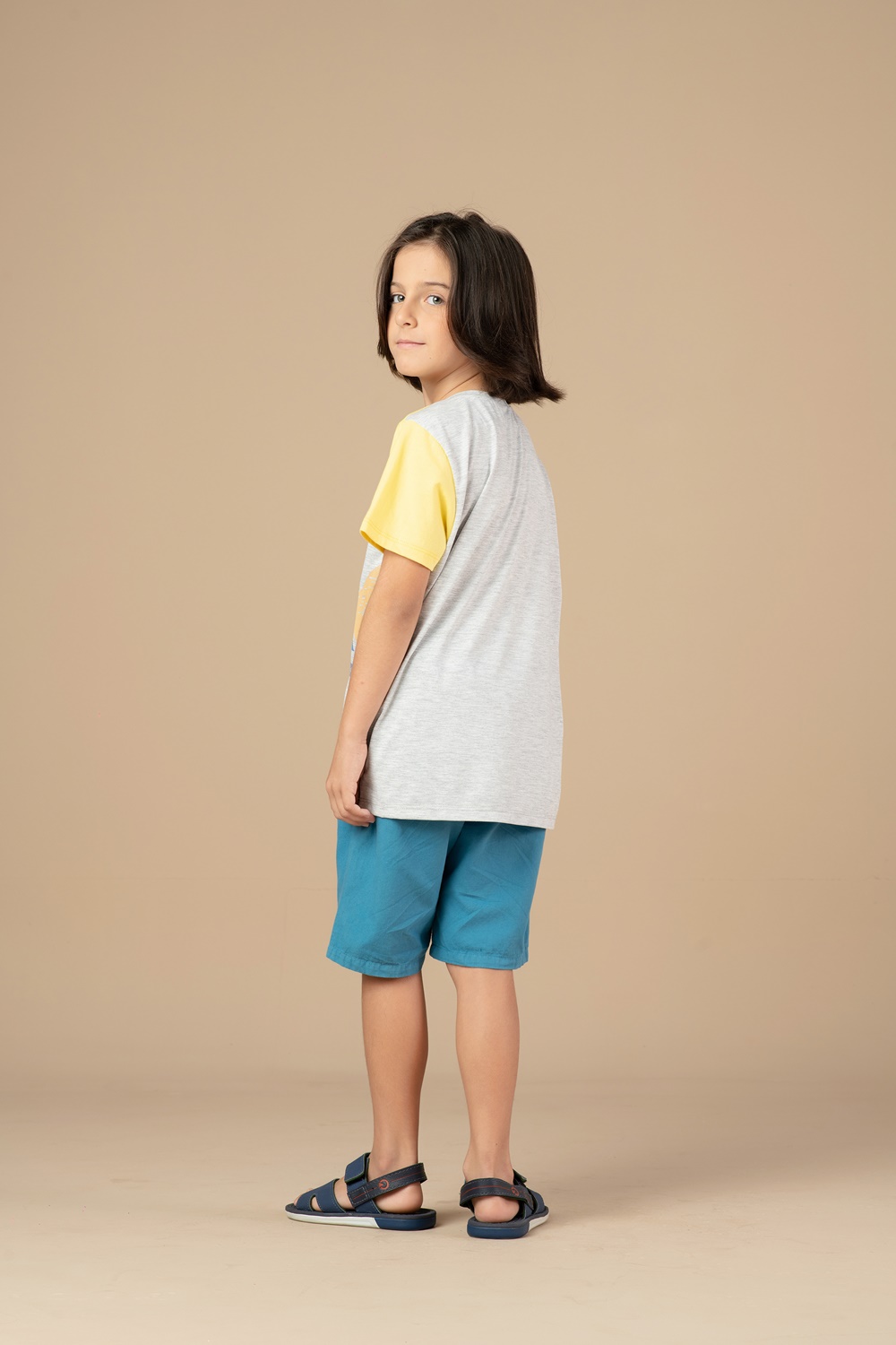 T-shirt infantil silk "you are here" - Lápis de Cor - Moda Infantil