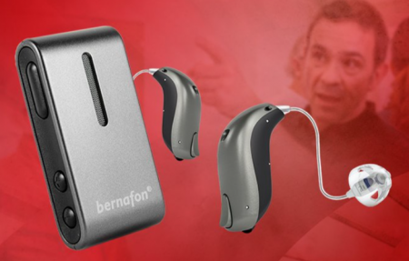 aparelho auditivo linha Zerena Bernafon com Bluetooth
