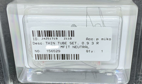 miniFit tubo fino 0.9 3 R  ( lado direito )  - OTO-SONIC saúde auditiva e do sono
