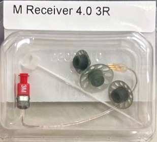 Receptor para aparelho auditivo Receptor M 4.0 3R - OTO-SONIC saúde auditiva e do sono
