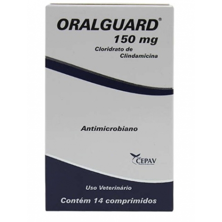 Antibiótico Cepav Oralguard Cães 150mg