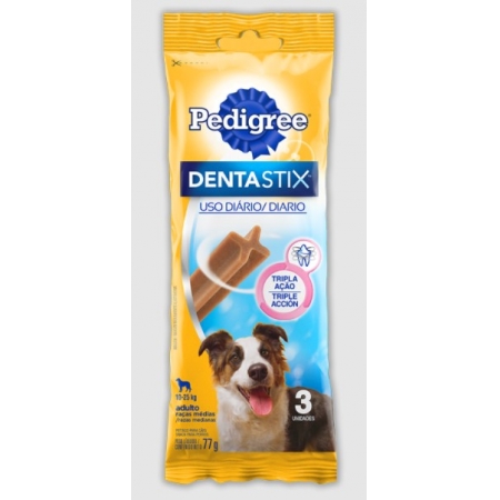 Petisco Pedigree Dentastix Para Cães Adultos Raças Médias