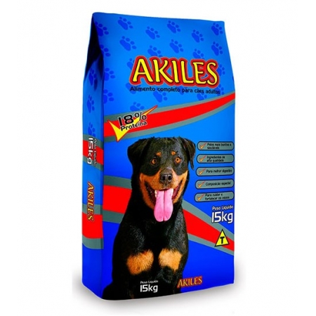Ração Akiles 18% para Cães Adultos