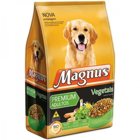 Ração Magnus Premium Cães Adultos Sabor Vegetais