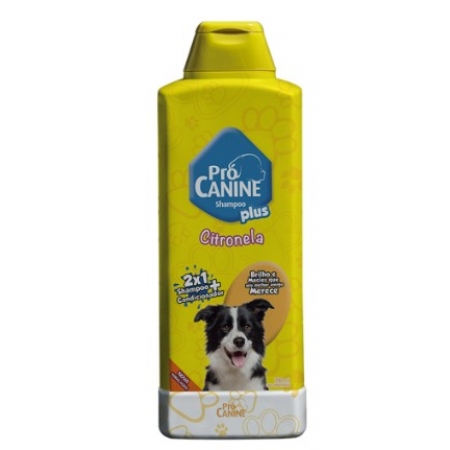 Shampoo Pró Canine Citronela 2x1